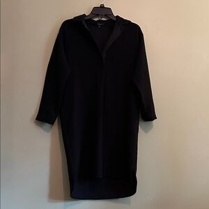 Madewell collared button-front mini shirtdress. Size M